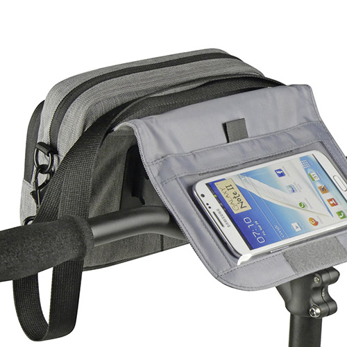 Bolsa Klickfix SmartBag Touch cinza